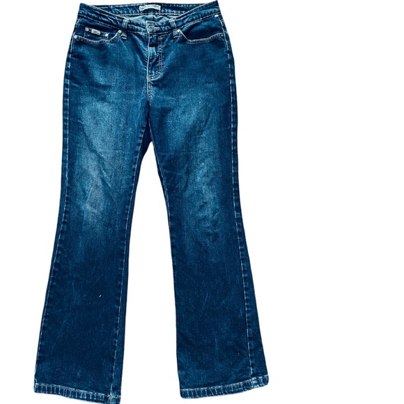 Lee Women Denim Jeans , Lee Boot Cut Denim Jeans , Women Denim Boot Cut Pants - Picture 3 of 10